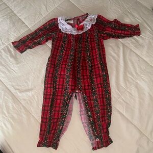 Vintage Christmas pajama 24 months